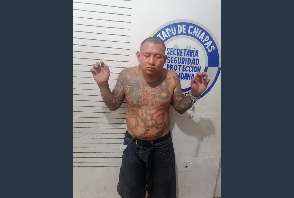 Policía de México y El Salvador ubican y capturan a pandillero de la 18