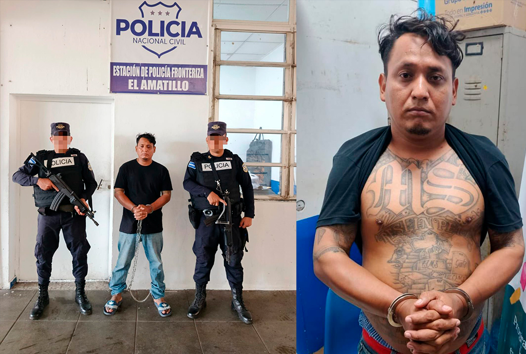 Equipos policiales de Nicaragua, Honduras y El Salvador ubican y capturan a ranflero de la MS13